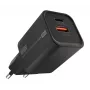 Caricabatterie Newell GaN 33 W USB-C nero