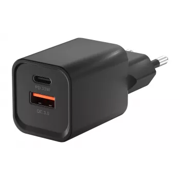 Caricabatterie Newell GaN 33 W USB-C nero
