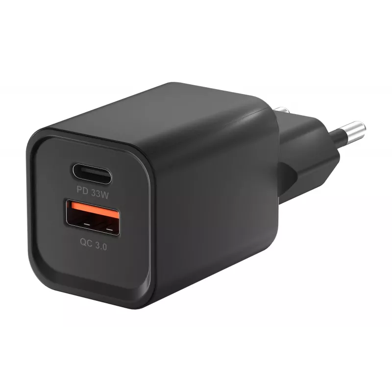 Caricabatterie Newell GaN 33 W USB-C nero