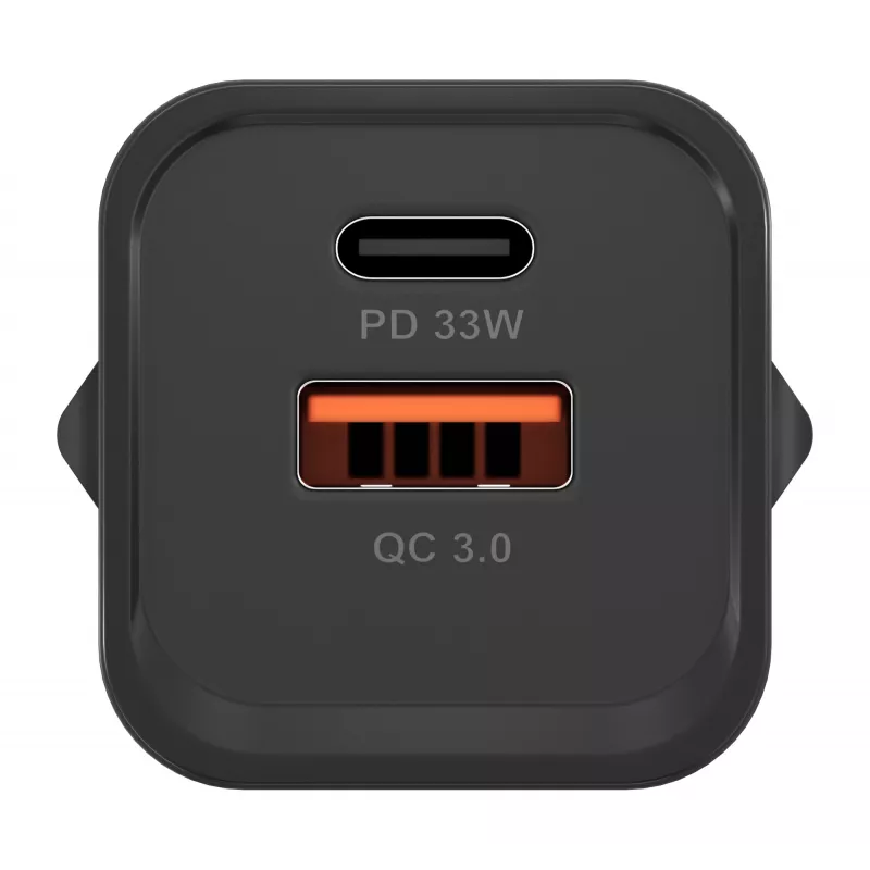 Caricabatterie Newell GaN 33 W USB-C nero