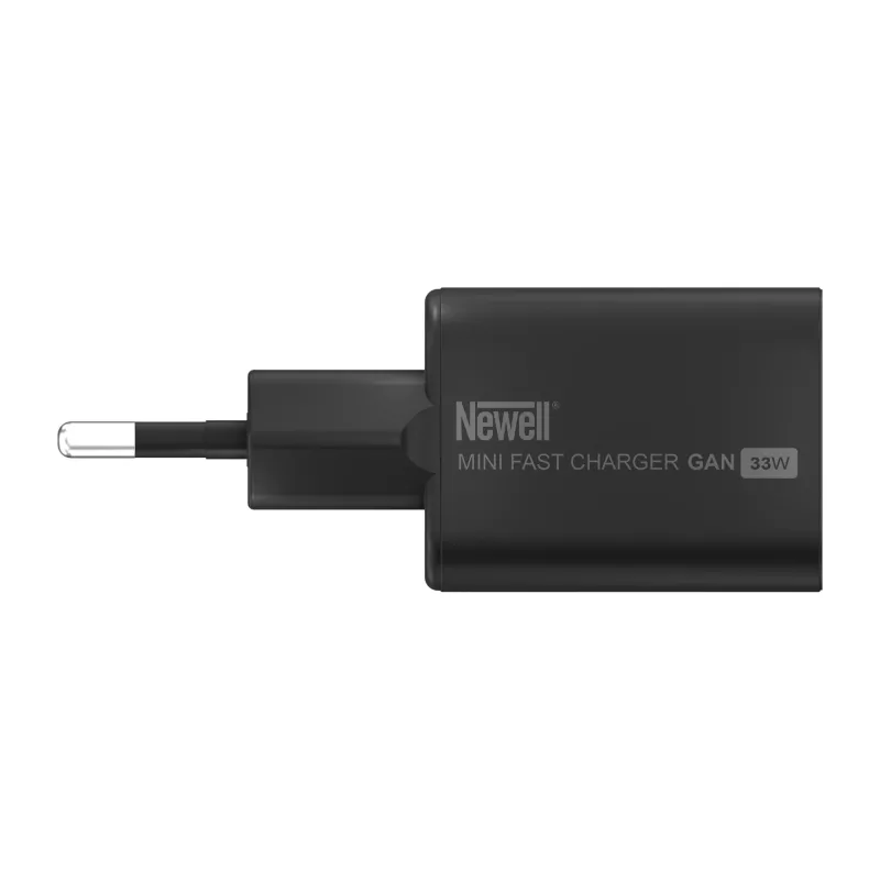 Caricabatterie Newell GaN 33 W USB-C nero