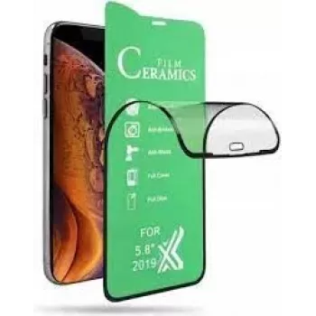 iLike - Pellicola protettiva in vetro temperato 9D ceramica trasparente per Samsung Galaxy S25
