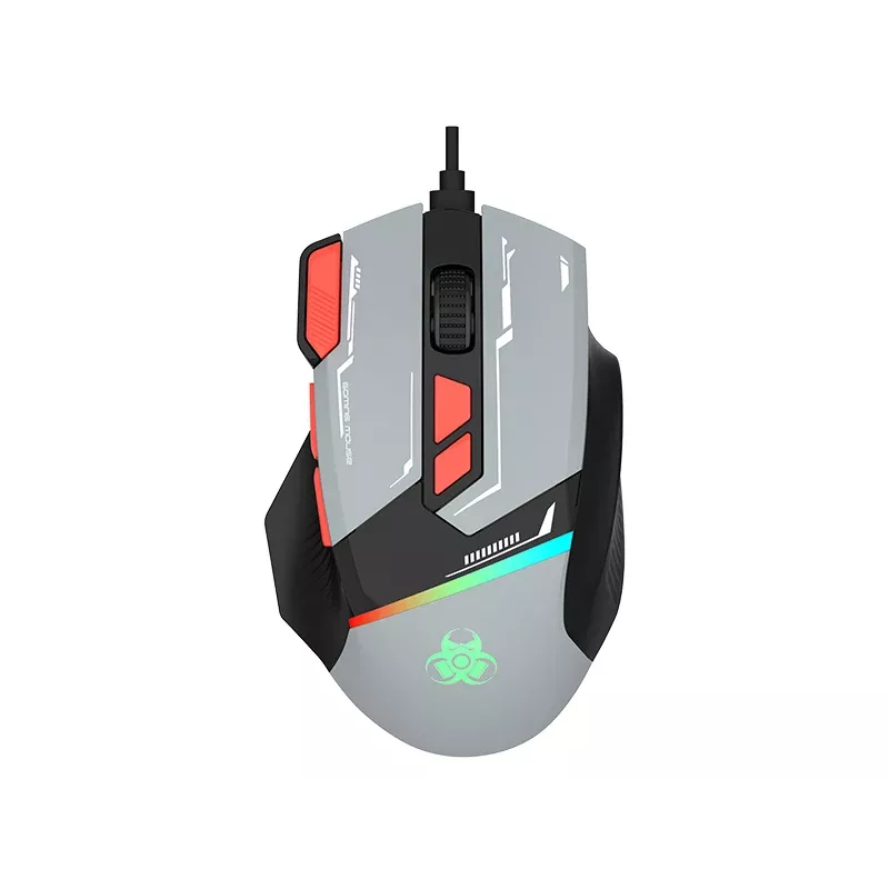 Tracer GameZone Spectra RGB Mouse da gaming USB Grigio
