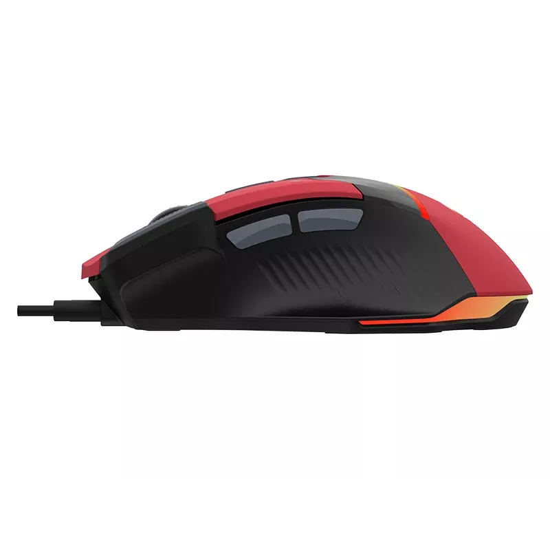 Tracer GameZone Spectra RGB Mouse da gaming con filo, 7200 DPI, rosso (TRAMYS47839)