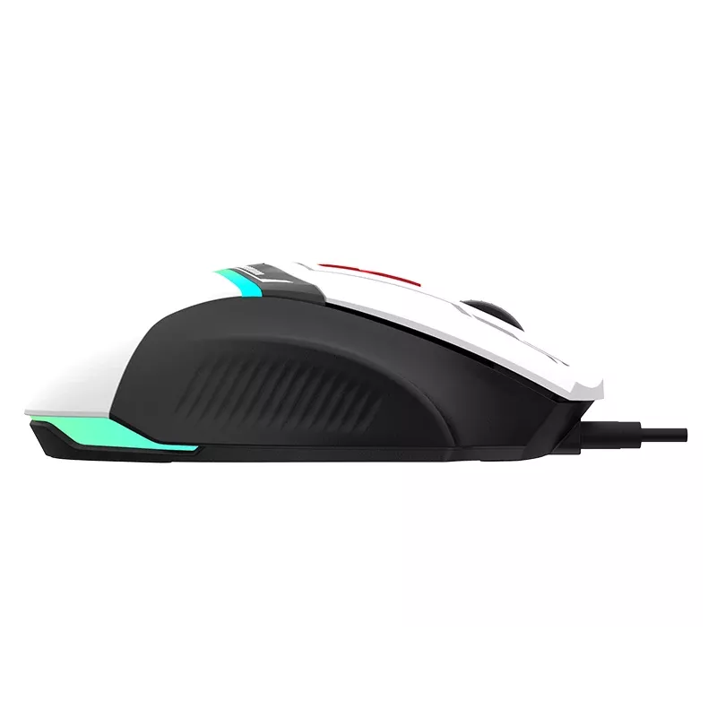 Tracer GameZone Spectra RGB Mouse da gaming con filo, 7200 DPI, bianco (TRAMYS47840)