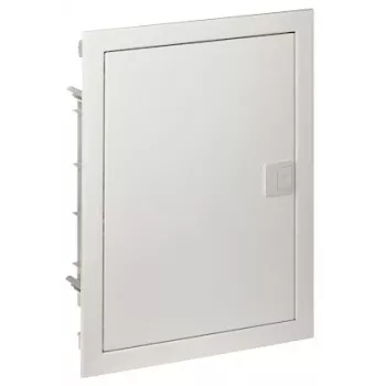 ELEKTRO-PLAST MSF RP Quadro elettrico in plastica PT 28M 2x14M N+PE IP30 IK05 478x358x94 porta in metallo bianco