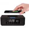 Platinet PMGQ15B - Altoparlante stereo portatile wireless 10W - Nero - Display LCD
