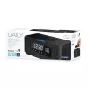 Platinet PMGQ15B - Altoparlante stereo portatile wireless 10W - Nero - Display LCD