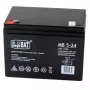 LEAN CARS batteria AGM gel 12V 5Ah per veicoli 24V