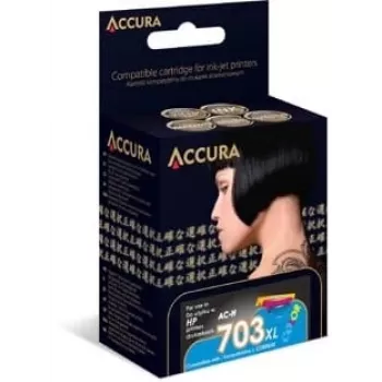Inchiostro Accura HP No. 703XL (CD888AE) sostitutivo
