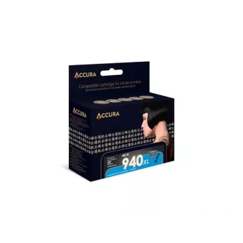 Cartuccia d'inchiostro compatibile Accura Ink HP n. 940XL (C4906AE) nero