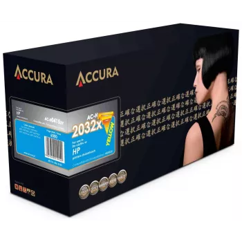 Cartuccia toner ACCURA HP n. 415X (W2032X) giallo - alternativa compatibile alta resa