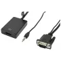 Convertitore video e audio Accura VGA + minijack a HDMI 0,2 m