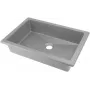 DEANTE lavello in granito da sottotop/incasso beige 1 vasca con gocciolatoio