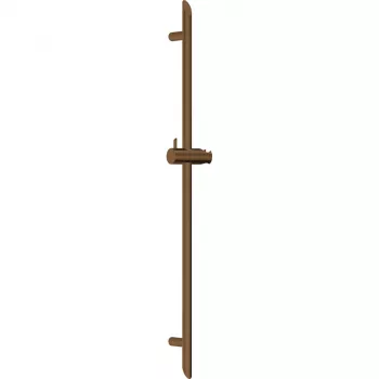 DEANTE asta doccia telescopica 70-120 cm acciaio inox cromo montaggio a pressione senza forare