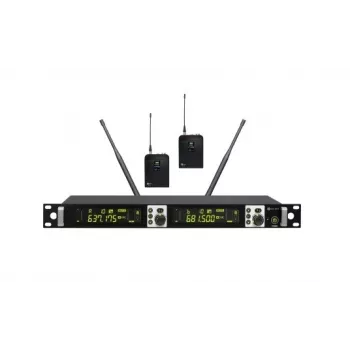 AVTEK Set wireless con due trasmettitori bodypack WM 2B SET