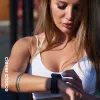 Crong Duo Sport Cinturino per Apple Watch 38/40/41/42 mm (nero/verde lime)