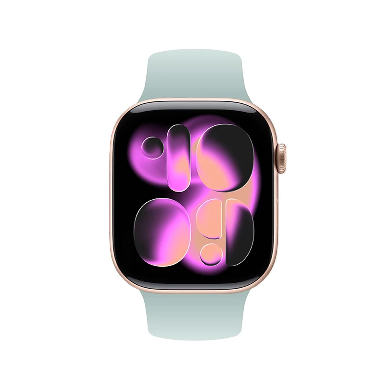 Crong Liquid Cinturino per Apple Watch 38/40/41/42 mm (menta)