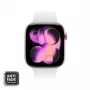 Crong Liquid Silicone Cinturino per Apple Watch 38/40/41/42 mm (bianco)