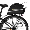 Wozinsky borsa portapacchi bici grande 35L con copripioggia nero (WBB19BK)