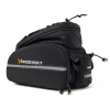 Wozinsky borsa portapacchi bici grande 35L con copripioggia nero (WBB19BK)