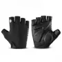 ROCKBROS S106BK guanti ciclismo mezze dita taglia M - nero