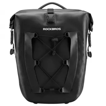 Rockbros 30140022001 Borsa impermeabile per bici da portapacchi - Nero