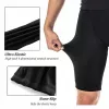 ROCKBROS RK2002XL Pantaloncini da ciclista uomo con imbottitura, XL, nero