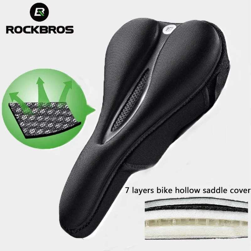 ROCKBROS Coprisella per bici in gel LF047-B silicone taglia L nero