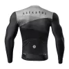 ROCKBROS Maglia da ciclismo manica lunga primavera/estate XL - nero