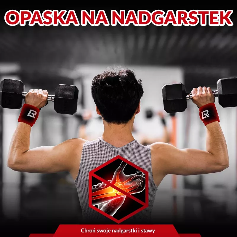 ROCKBROS Fascia antisudore sportiva 0431001 nero (confezione da 2)