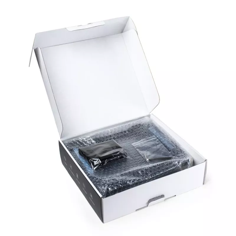 Wozinsky Supporto per laptop nero + supporto per telefono