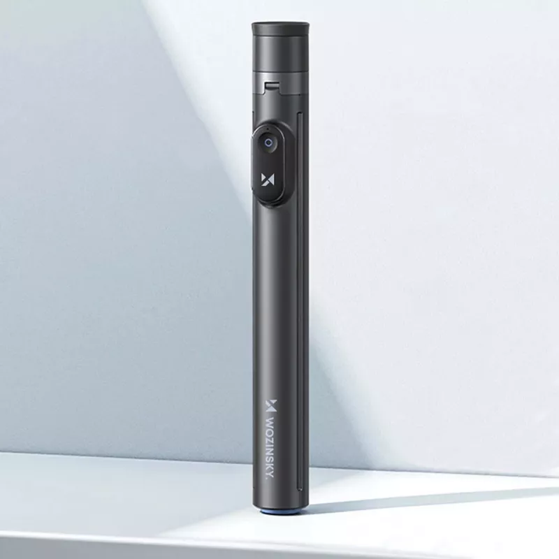 Premium Selfie Stick Wozinsky WRZP1 con gambe a scomparsa automatica, funzione treppiede, 1,7 m - Nero