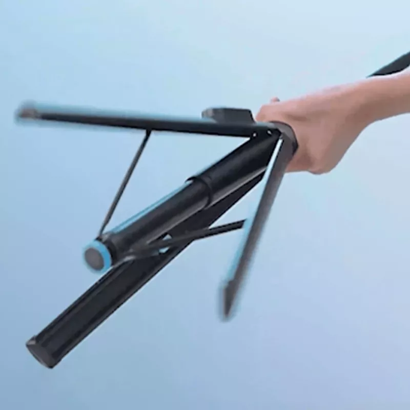 Premium Selfie Stick Wozinsky WRZP1 con gambe a scomparsa automatica, funzione treppiede, 1,7 m - Nero