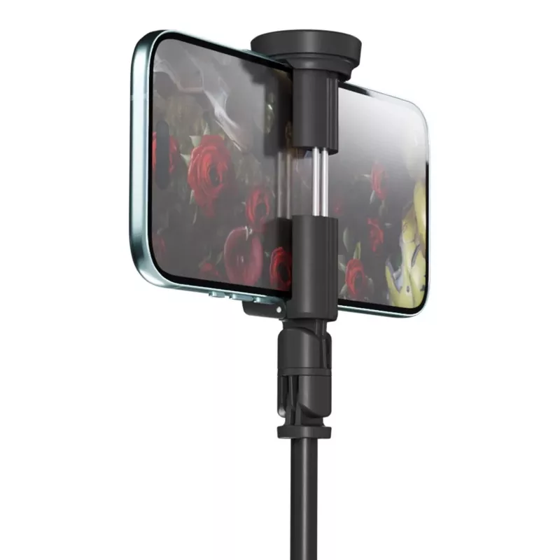 Premium Selfie Stick Wozinsky WRZP1 con gambe a scomparsa automatica, funzione treppiede, 1,7 m - Nero