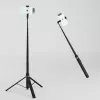 Premium Selfie Stick Wozinsky WRZP1 con gambe a scomparsa automatica, funzione treppiede, 1,7 m - Nero