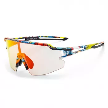 ROCKBROS Nastro manubrio bici multicolore - Pelle PU, antiscivolo, ammortizzante, 2150mm x 30mm