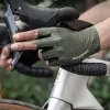 ROCKBROS Guanti da bici a dita corte traspiranti, taglia S - Verde