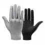 ROCKBROS Guanti da ciclismo con dita, traspiranti, taglia M - grigio