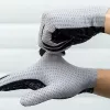 ROCKBROS Guanti da ciclismo con dita, traspiranti, taglia M - grigio