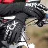 ROCKBROS Guanti da ciclismo termici a manopola lunga XXL nero grigio