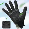 ROCKBROS Guanti da ciclismo con dita primavera/estate/autunno, taglia S, verde