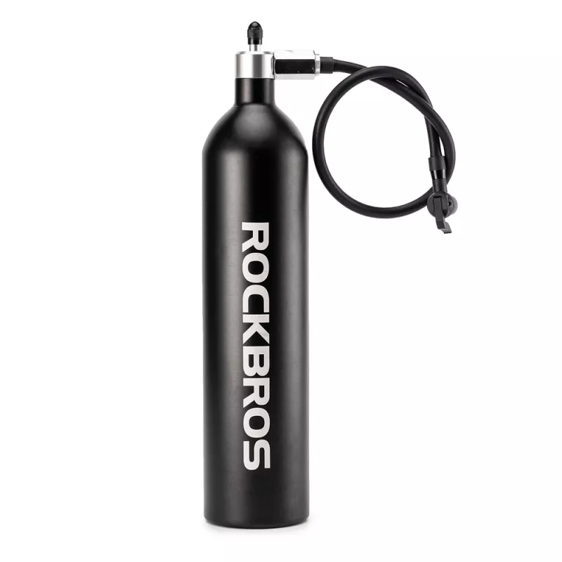 ROCKBROS Gonfia pneumatici tubeless serbatoio aria compressa 1,2L 200 PSI - nero