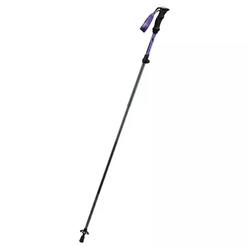 Qunature bastoncino Nordic Walking in alluminio 110-130 cm 1 pz. - lilla