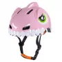 WOZINSKY casco per bambino da bicicletta motivo dinosauro 52-56 cm rosa