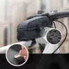 ROCKBROS borsa da telaio per bicicletta 0,9L impermeabile con chiusura magnetica nero