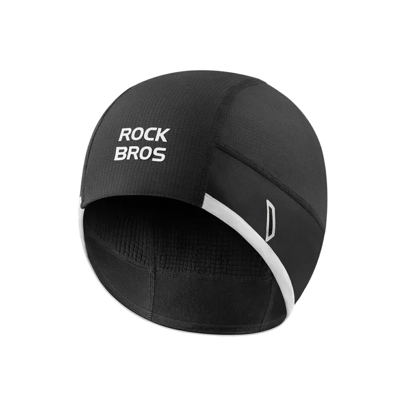 ROCKBROS M016 cuffia invernale antivento da ciclismo nero 54-61 cm