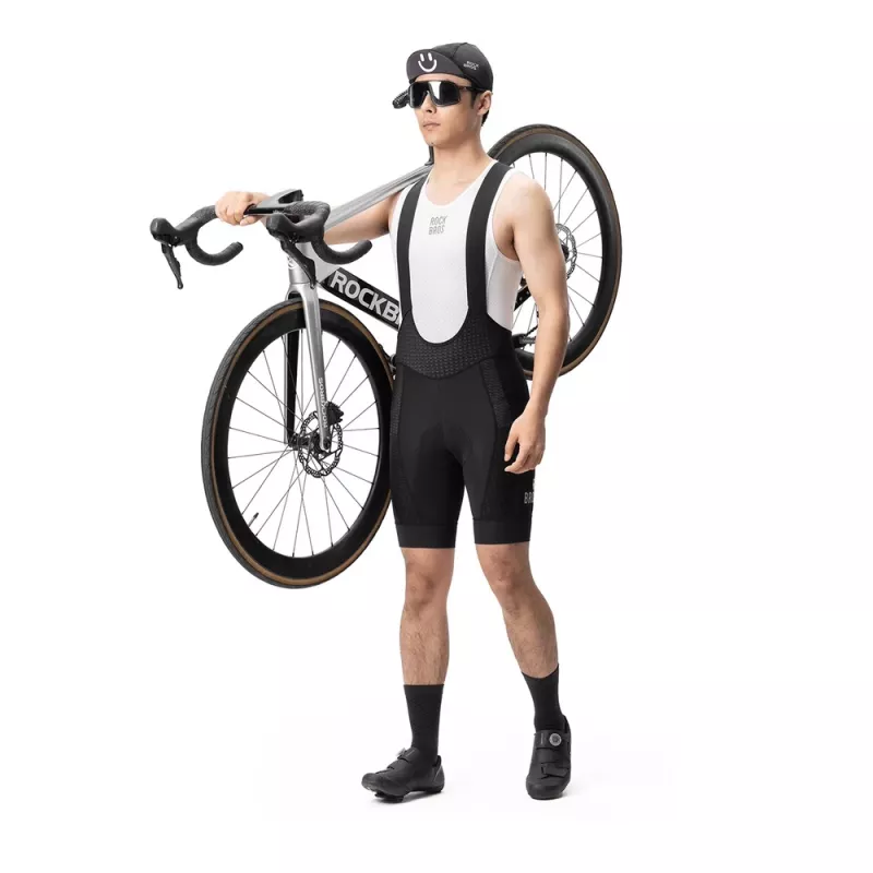 ROCKBROS YDDK009 salopette da ciclismo uomo con imbottitura taglia S nero