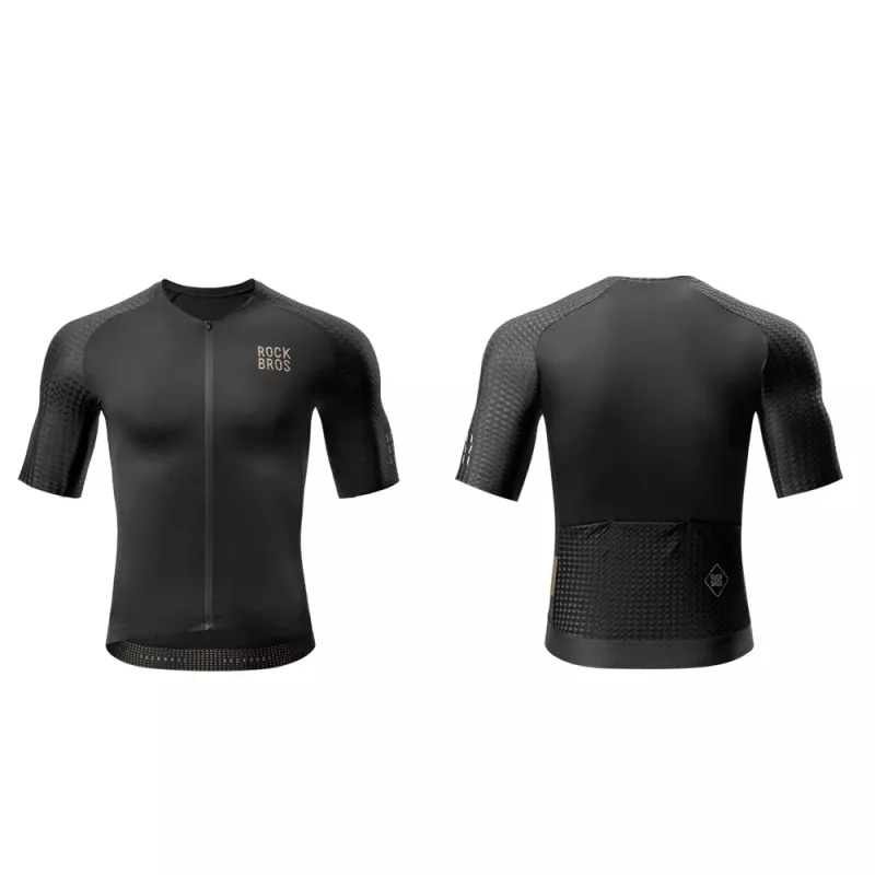 ROCKBROS YDDX011 Diamond maglia da ciclismo maniche corte XS nero