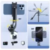 Wozinsky selfie stick WC1Y30S treppiede telescopico 1,3 m con supporto per cellulare - nero